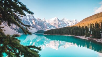 Pontos de alegria de inverno no Canadá