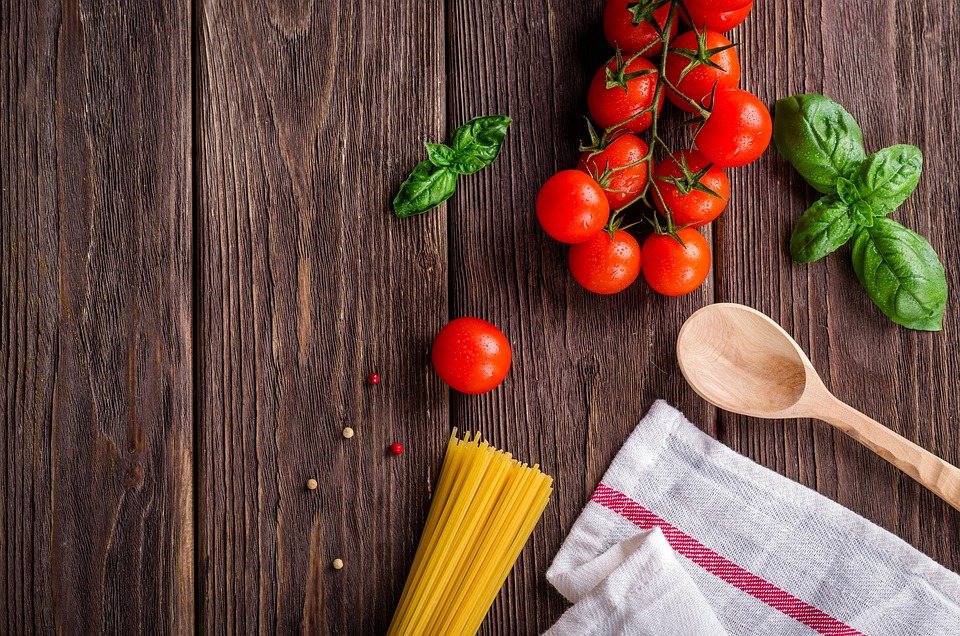 Risoto e comida italiana da região de Veneto